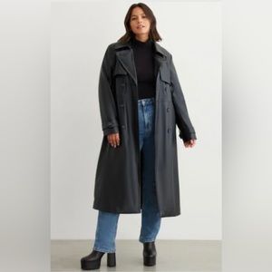 Dynamite trench coat xs